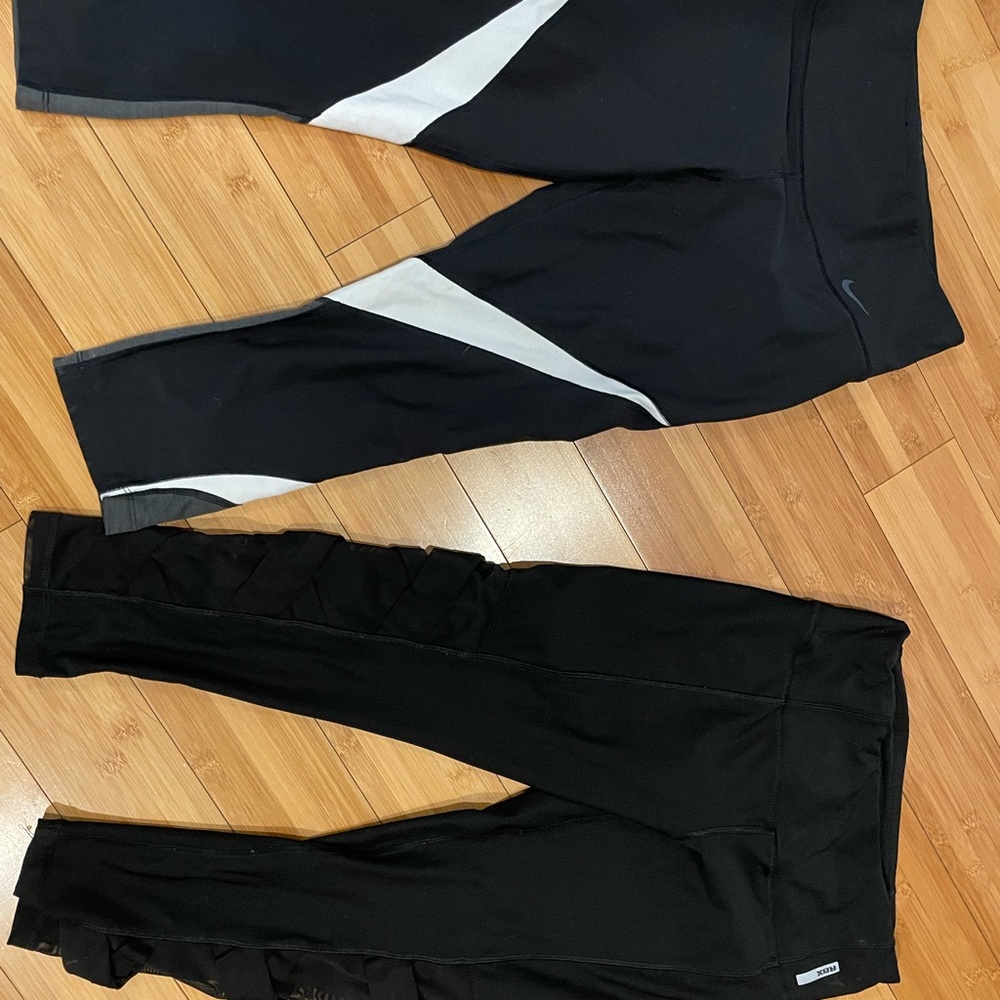 Capri leggings bundle RBX and Nike size small